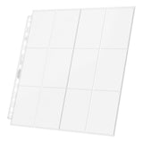 Ultimate Guard 24-Pocket QuadRow Pages Side-Loading (10) - Transparent