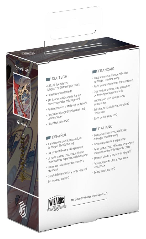 Ultimate Guard Art Sleeves Magic: The Gathering "Secrets of Strixhaven" - Cyclonic Rift