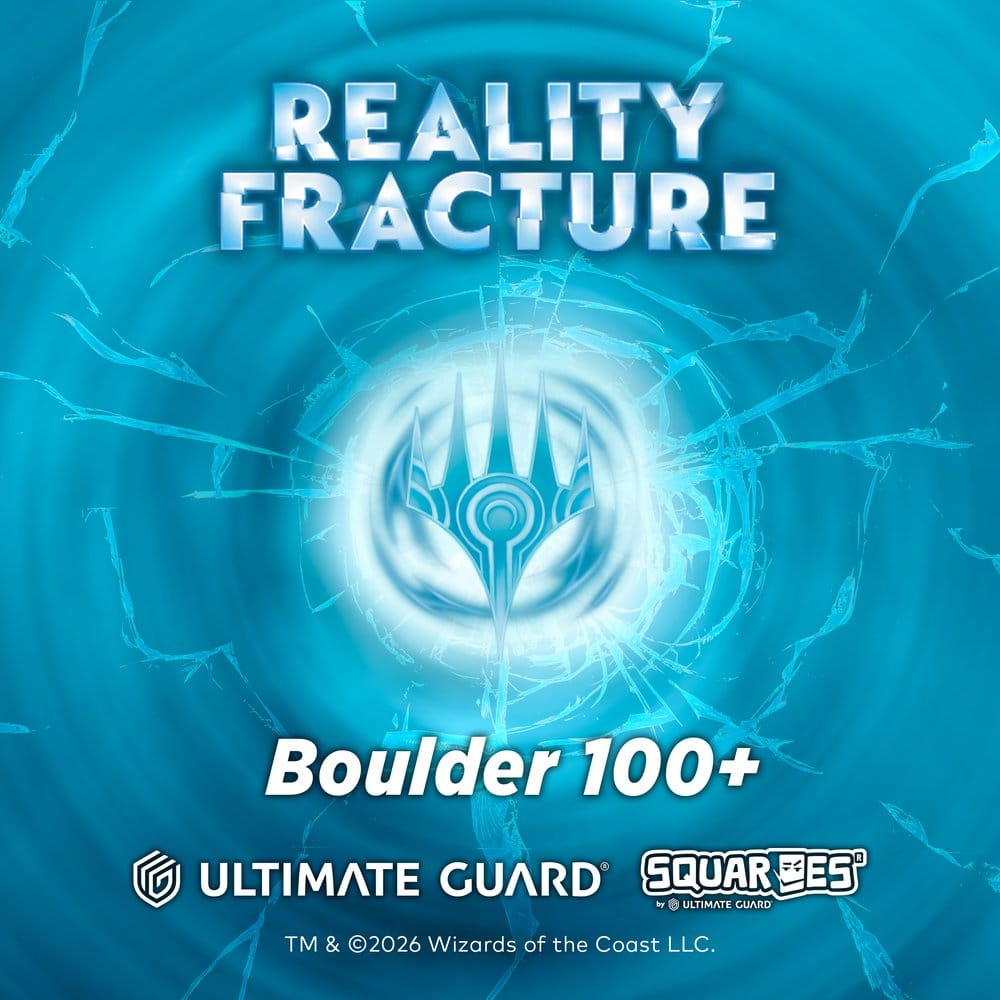 Ultimate Guard RTE Boulder 100+ Magic: The Gathering "Reality Fracture" - Blue Uncommon / Red Uncommon