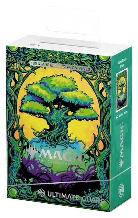 Ultimate Guard Art Sleeves Magic: The Gathering  "Mana Token" - Forest