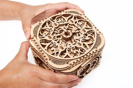 Ugears 3D Wooden Puzzle Treasure Box
