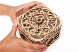 Ugears 3D Wooden Puzzle Treasure Box