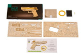 Ugears 3D Wooden Puzzle Wolf-01 Handgun
