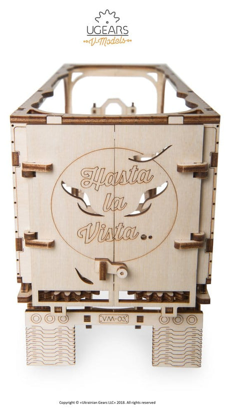 Ugears 3D Wooden Puzzle Trailer for Heavy Boy Truck VM-03