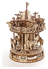 Ugears 3D Wooden Puzzle Carousel
