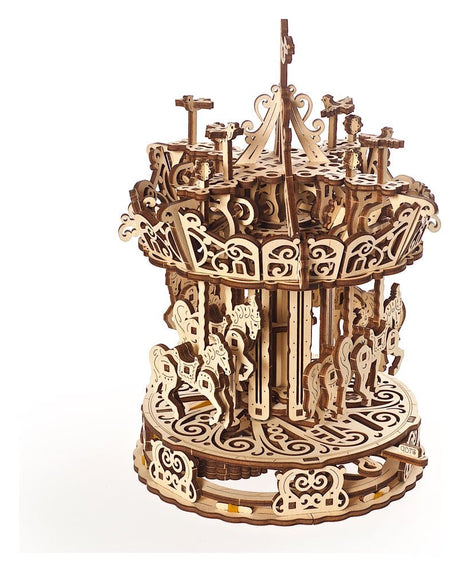 Ugears 3D Wooden Puzzle Carousel