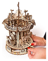 Ugears 3D Wooden Puzzle Carousel