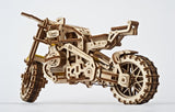 Ugears 3D Wooden Puzzle Scrambler UGR-10 with sidecar