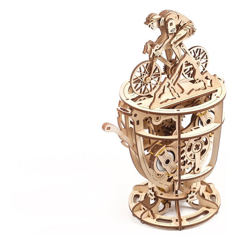 Ugears 3D Wooden Puzzle Automaton Cyclist