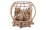 Ugears 3D Wooden Puzzle Mechanical Aquarium
