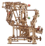 Ugears 3D Wooden Puzzle Marble Run Chain Hoist
