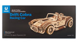 Ugears 3D Wooden Puzzle Drift Cobra Racing Car