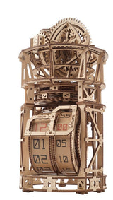 Ugears 3D Wooden Puzzle Sky Watcher Tourbillon Table Clock
