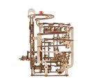 Ugears 3D Wooden Puzzle Marble Run Tiered Hoist