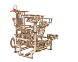 Ugears 3D Wooden Puzzle Marble Run Tiered Hoist