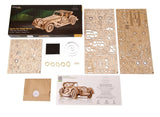 Ugears 3D Wooden Puzzle Sports Car Rapid Mouse