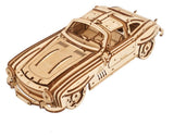 Ugears 3D Wooden Puzzle Winged Sports Coupe