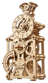 Ugears 3D Wooden Puzzle Engine Clock