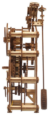 Ugears 3D Wooden Puzzle Engine Clock