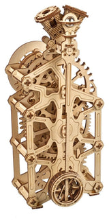 Ugears 3D Wooden Puzzle Engine Clock