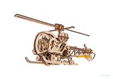 Ugears 3D Wooden Puzzle Mini Helicopter