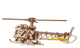 Ugears 3D Wooden Puzzle Mini Helicopter