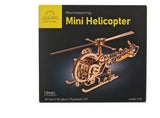 Ugears 3D Wooden Puzzle Mini Helicopter