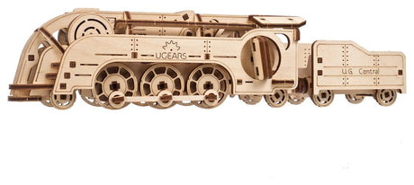 Ugears 3D Wooden Puzzle Mini Locomotive