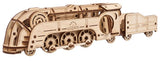 Ugears 3D Wooden Puzzle Mini Locomotive