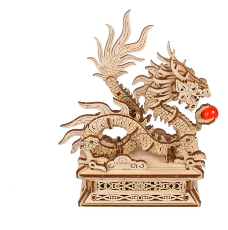 Ugears 3D Wooden Puzzle Wood Dragon