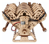 Ugears 3D Wooden Puzzle V8 Engine