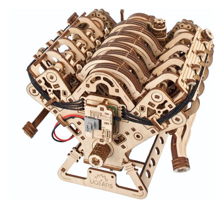 Ugears 3D Wooden Puzzle V8 Engine
