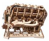 Ugears 3D Wooden Puzzle V8 Engine
