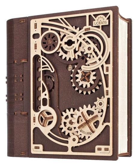 Ugears 3D Wooden Puzzle Book of Secrets