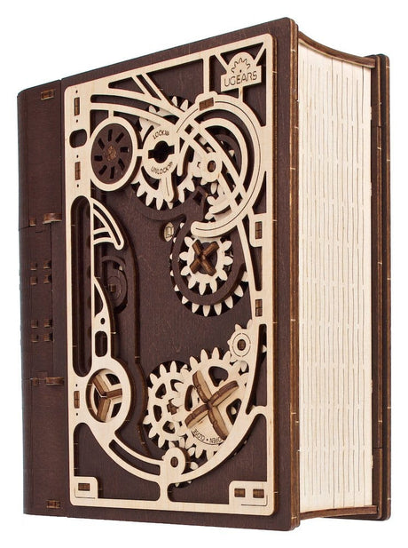 Ugears 3D Wooden Puzzle Book of Secrets