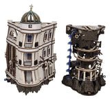 Harry Potter 3D Wooden Puzzle Gringotts Bank Marble Run