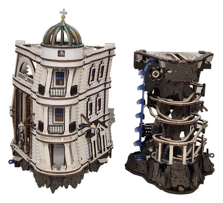Harry Potter 3D Wooden Puzzle Gringotts Bank Marble Run