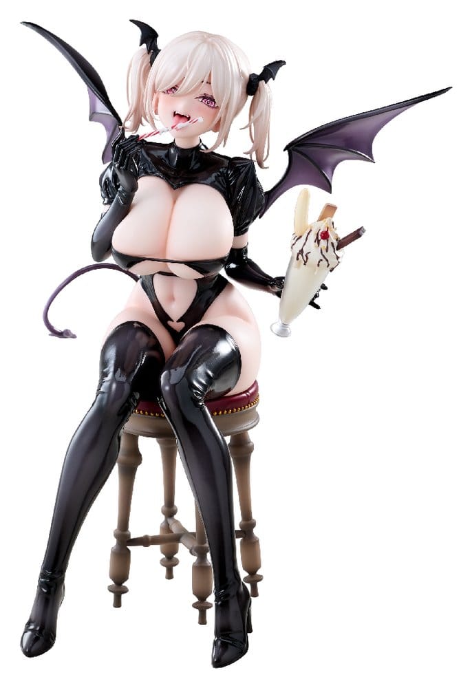 Original Character PVC Figure 1/6 Succubus Maid Moka Deluxe Edition 22 cm