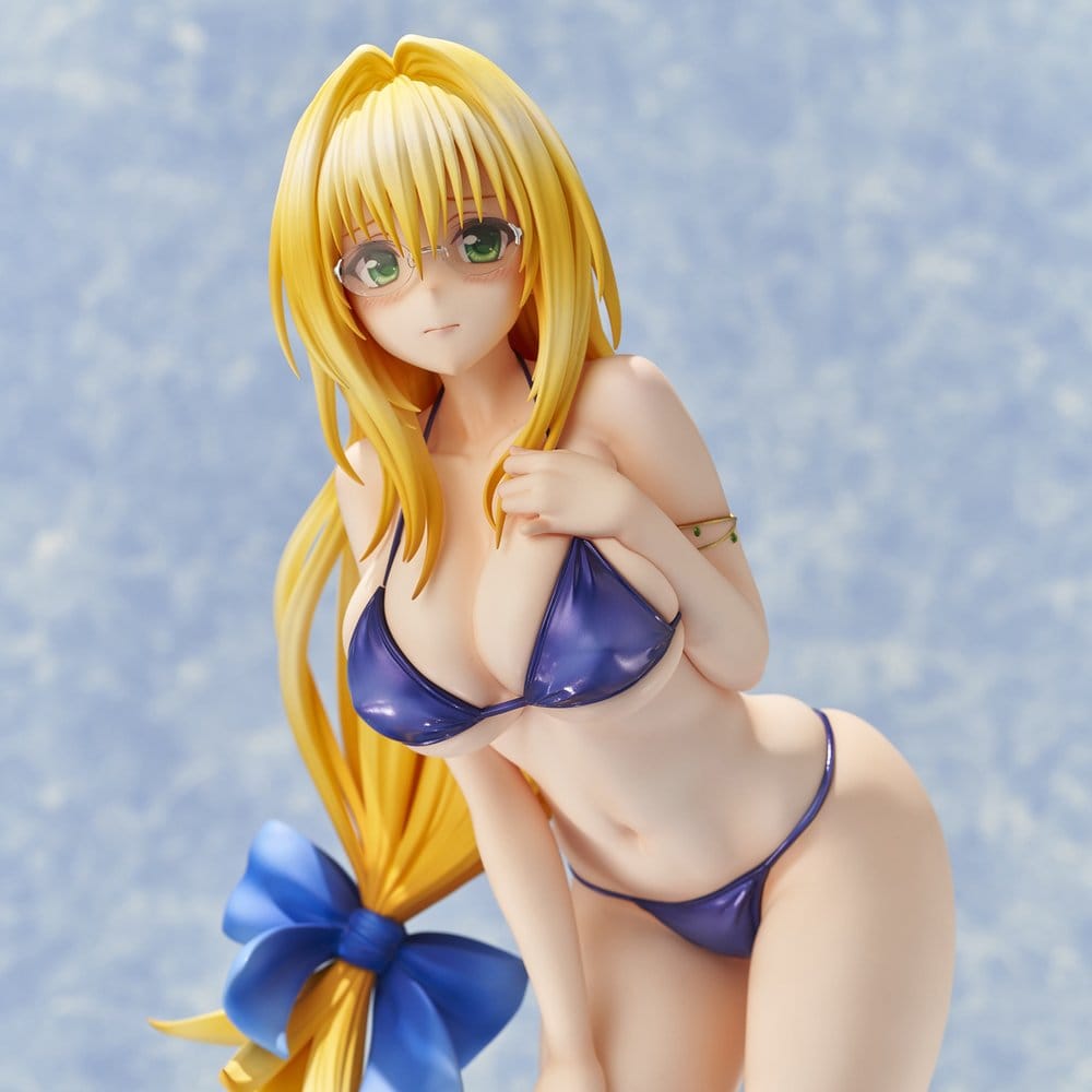To LOVE-Ru Darkness Swimsuit Series PVC Figure 1/4 Tearju Lunatique Reissue 36 cm