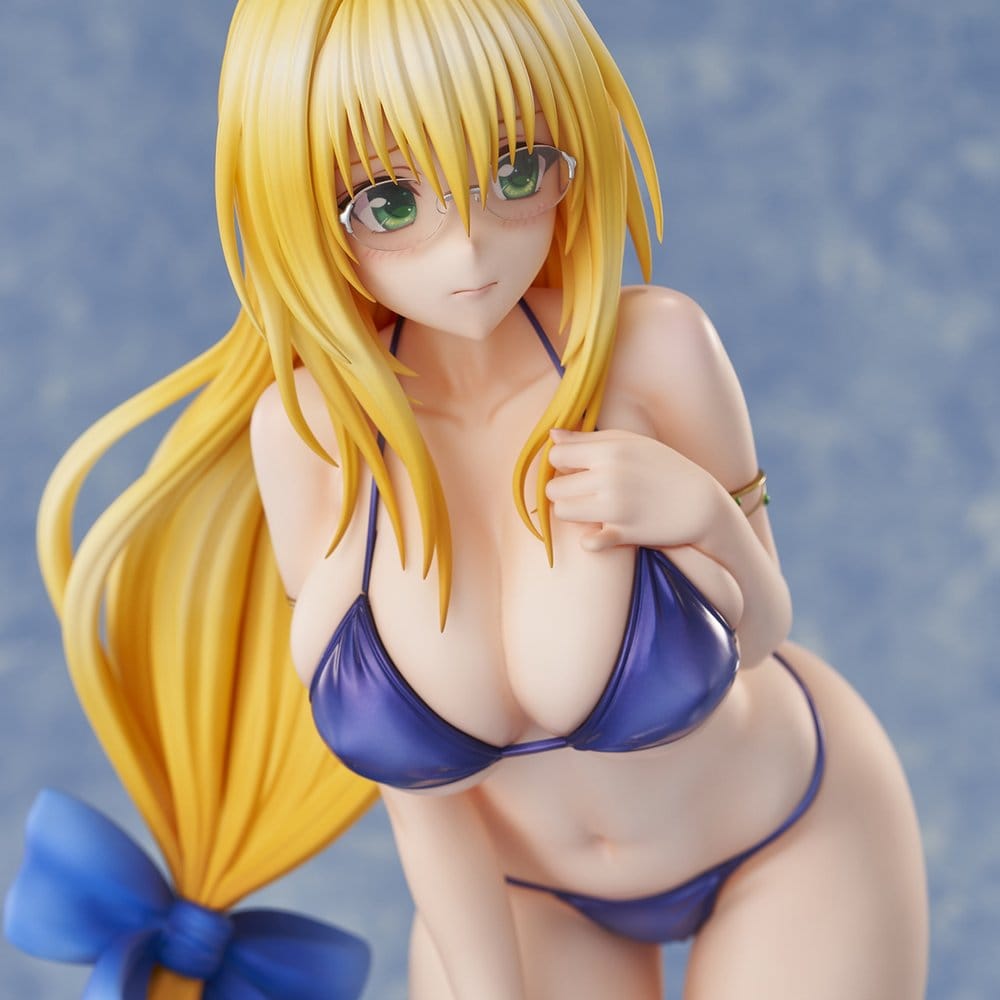To LOVE-Ru Darkness Swimsuit Series PVC Figure 1/4 Tearju Lunatique Reissue 36 cm