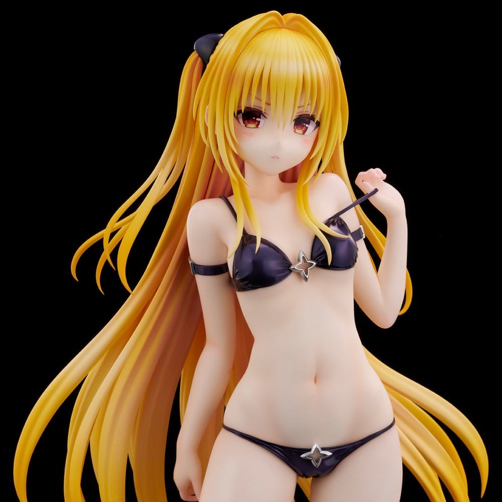 To Love Ru Darkness Swimsuit Series PVC Figure 1/4 Golden Darkness 39 cm