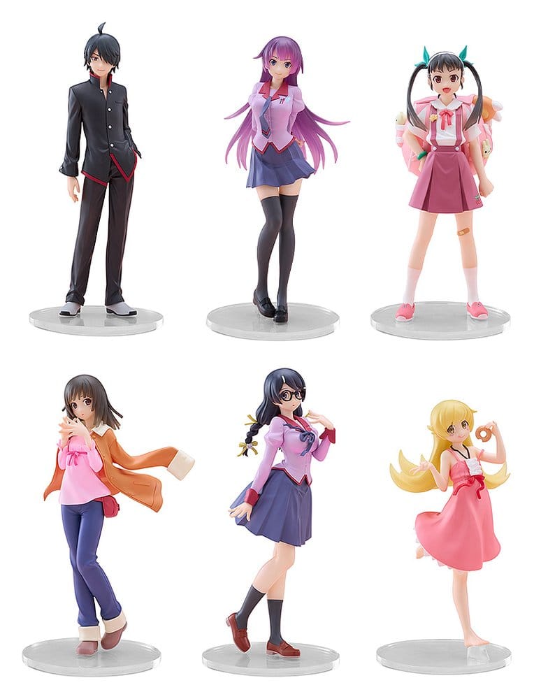 Monogatari Series CHILLfigg Mini Figures Blind Box Assortment (6)