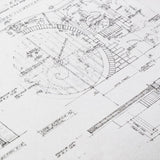 Lord of the Rings Blueprint Art Print The Grey Havens 59 x 42 cm