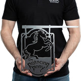 The Lord of the Rings Metalbird 32 cm The Prancing Pony Sign