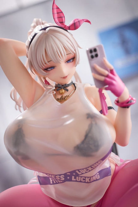 Original Illustration PVC Statue 1/7 Kyou wa Mune Tore! illustration by RST 23 cm