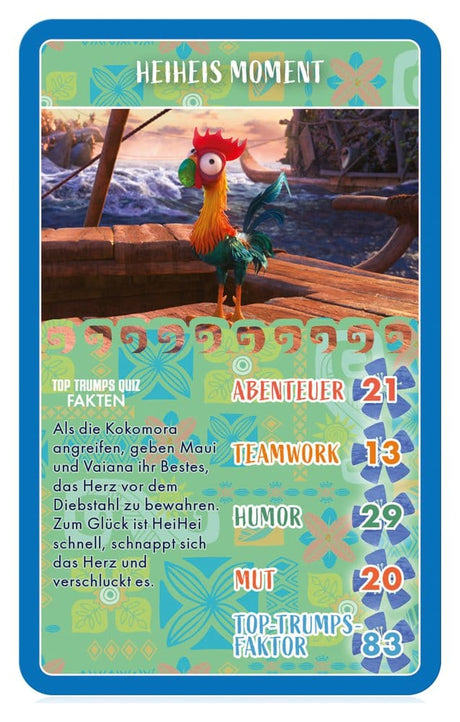 Moana Card Game Top Trumps *German Version*