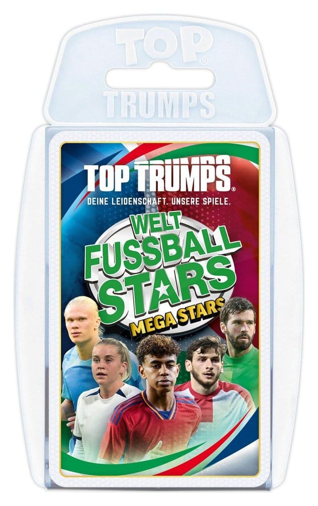 World Football Stars Top Trumps Gift Set with Football *German Version*