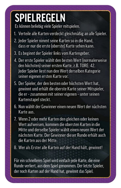 World Football Stars Card Game 200 Pack 4 *German Version*
