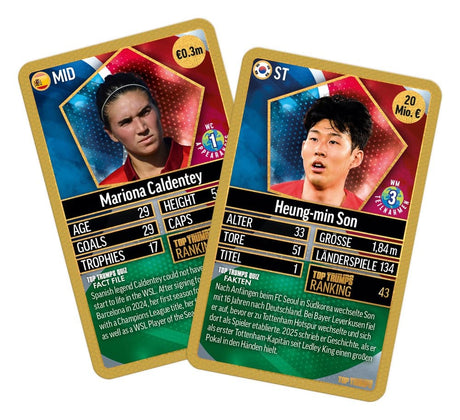 World Football Stars Card Game 200 Pack 6 *German Version*