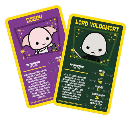 Harry Potter Card Game Top Trumps Chibi Style *German Version*